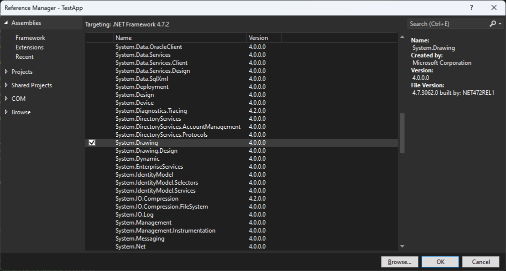 AssemblyReferences